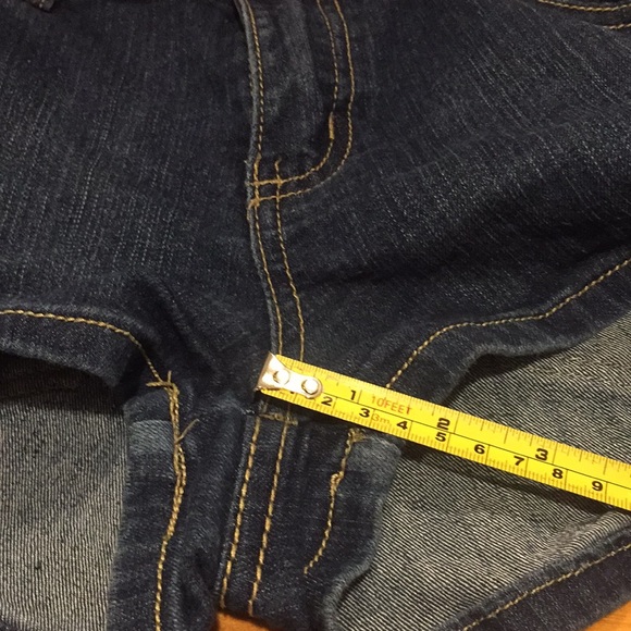 2.1 denim blue jean shorts waist 30 women’s - Picture 6 of 7
